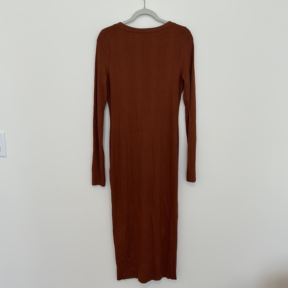 Revolve The Range Division Rib Button Front Midi … - image 6